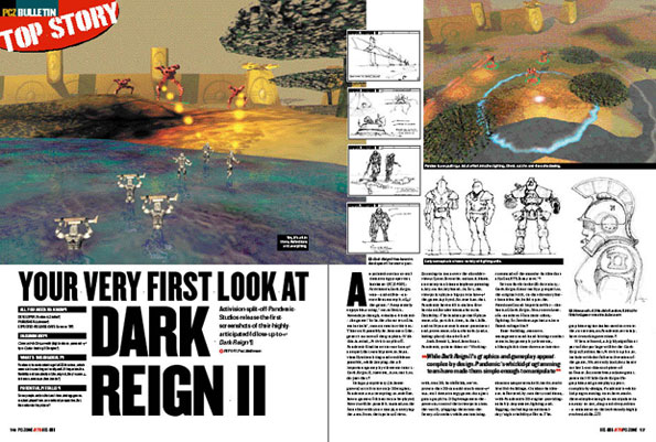 PC Zone article - Dark Reign II
